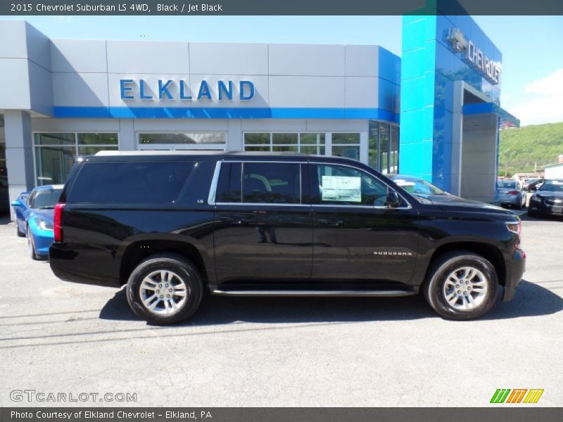 Black / Jet Black 2015 Chevrolet Suburban LS 4WD