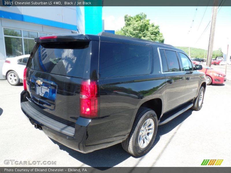 Black / Jet Black 2015 Chevrolet Suburban LS 4WD