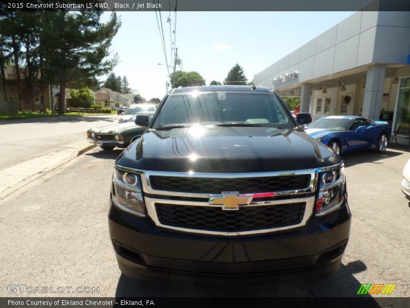 Black / Jet Black 2015 Chevrolet Suburban LS 4WD