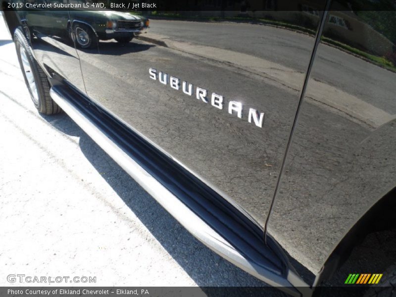 Black / Jet Black 2015 Chevrolet Suburban LS 4WD