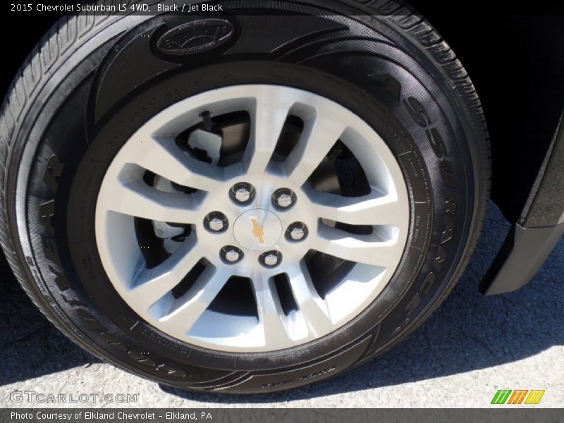 Black / Jet Black 2015 Chevrolet Suburban LS 4WD