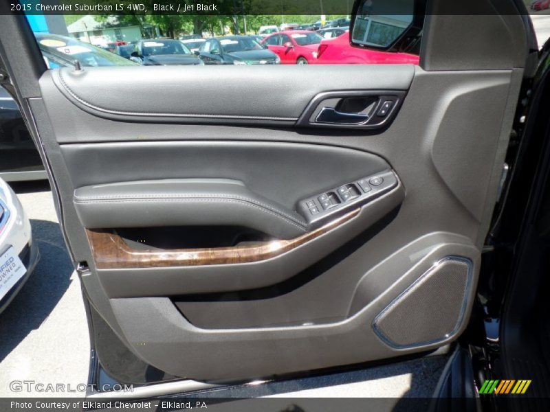 Black / Jet Black 2015 Chevrolet Suburban LS 4WD