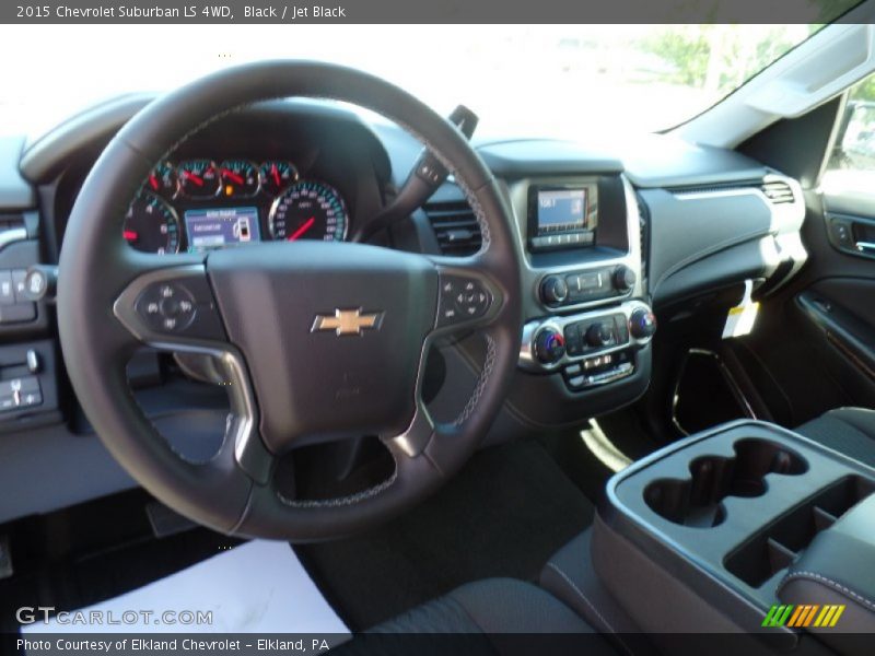Black / Jet Black 2015 Chevrolet Suburban LS 4WD