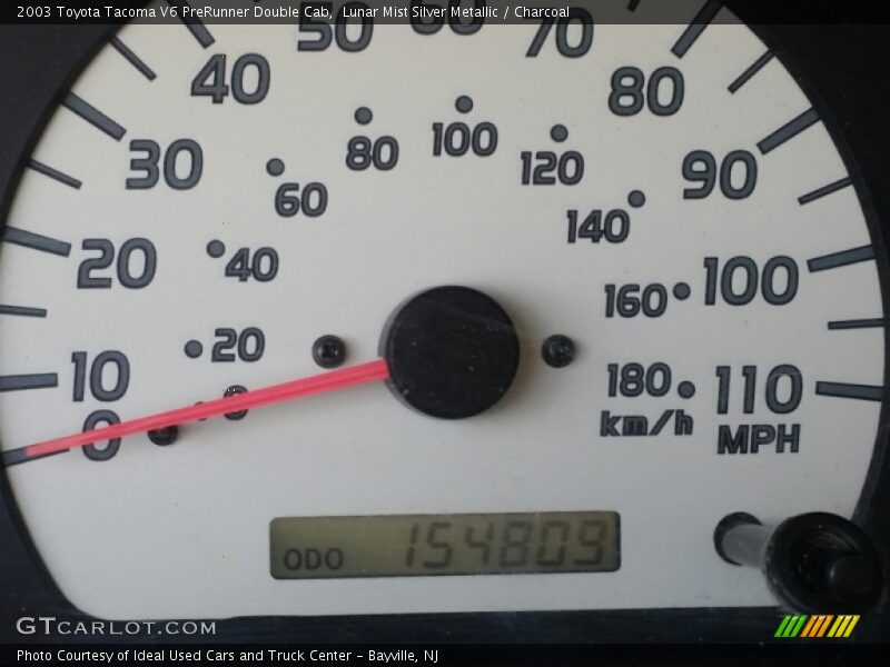 Lunar Mist Silver Metallic / Charcoal 2003 Toyota Tacoma V6 PreRunner Double Cab