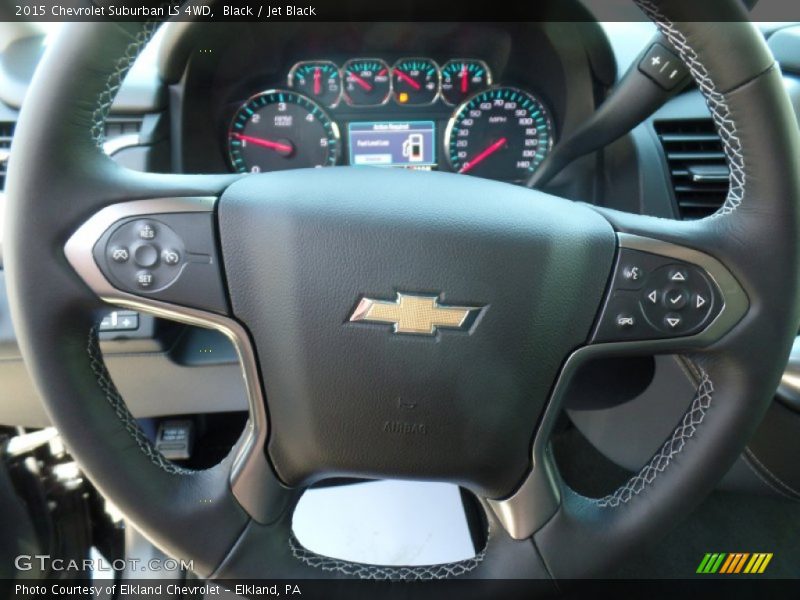 Black / Jet Black 2015 Chevrolet Suburban LS 4WD