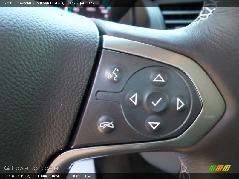 Black / Jet Black 2015 Chevrolet Suburban LS 4WD