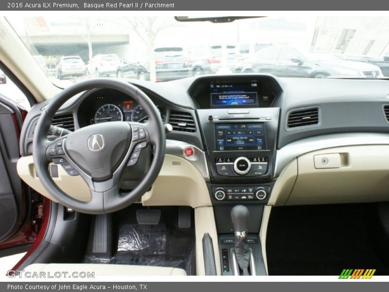Basque Red Pearl II / Parchment 2016 Acura ILX Premium