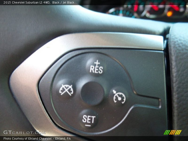 Black / Jet Black 2015 Chevrolet Suburban LS 4WD