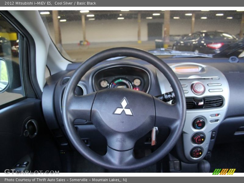 Cool Silver / Basic Black 2012 Mitsubishi i-MiEV ES