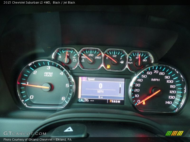 Black / Jet Black 2015 Chevrolet Suburban LS 4WD