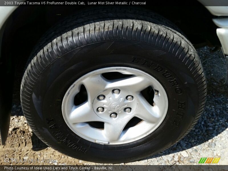 Lunar Mist Silver Metallic / Charcoal 2003 Toyota Tacoma V6 PreRunner Double Cab