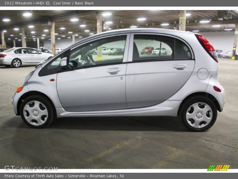 Cool Silver / Basic Black 2012 Mitsubishi i-MiEV ES