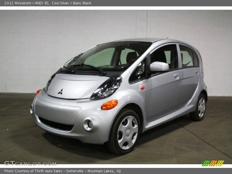 Cool Silver / Basic Black 2012 Mitsubishi i-MiEV ES