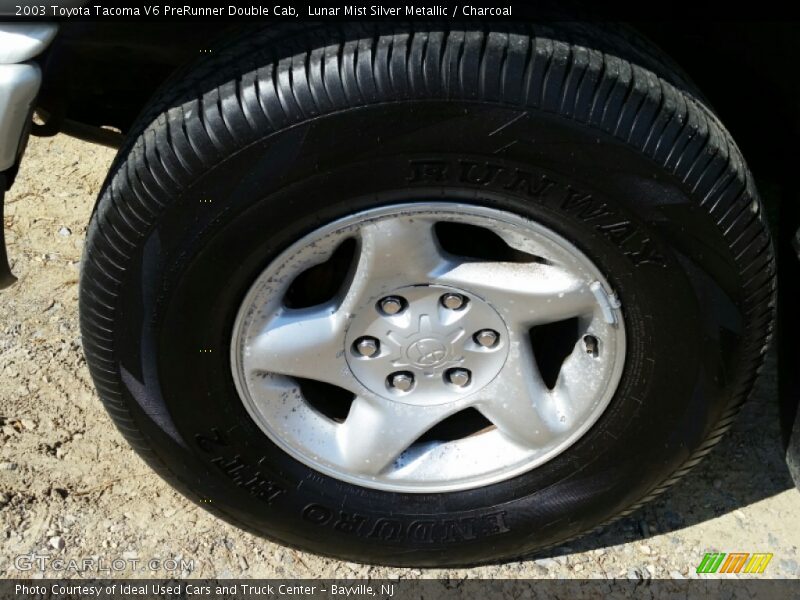 Lunar Mist Silver Metallic / Charcoal 2003 Toyota Tacoma V6 PreRunner Double Cab