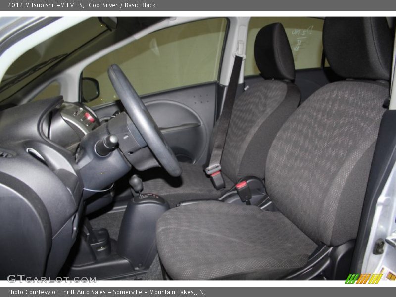 Cool Silver / Basic Black 2012 Mitsubishi i-MiEV ES