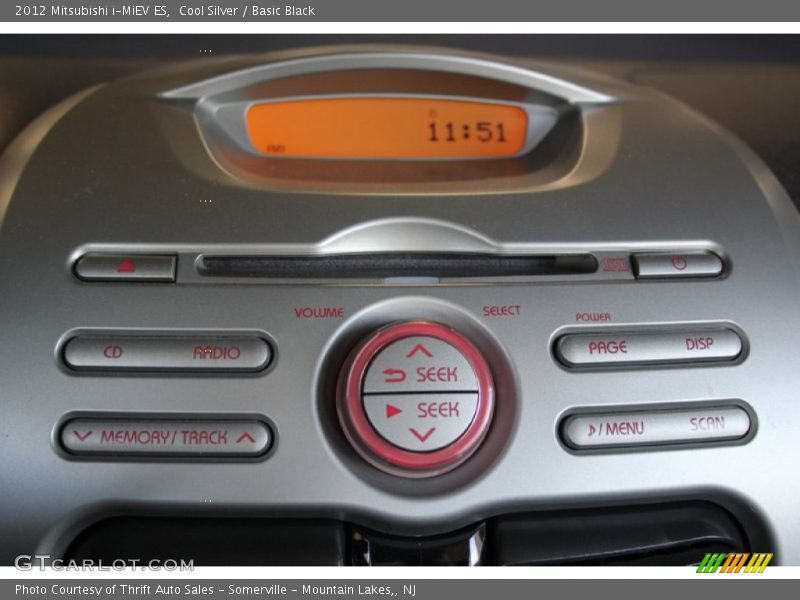 Cool Silver / Basic Black 2012 Mitsubishi i-MiEV ES