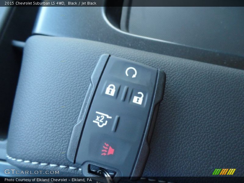 Black / Jet Black 2015 Chevrolet Suburban LS 4WD