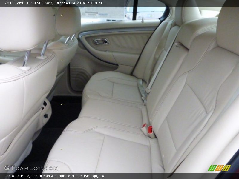 Bronze Fire Metallic / Dune 2015 Ford Taurus SEL AWD