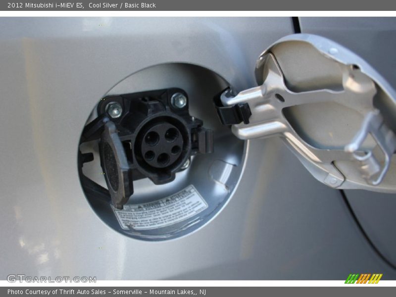 Cool Silver / Basic Black 2012 Mitsubishi i-MiEV ES