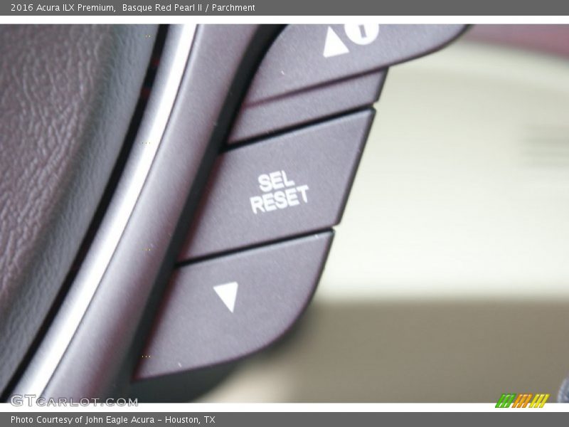 Basque Red Pearl II / Parchment 2016 Acura ILX Premium