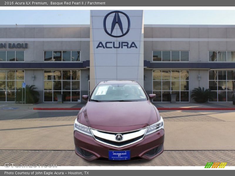 Basque Red Pearl II / Parchment 2016 Acura ILX Premium