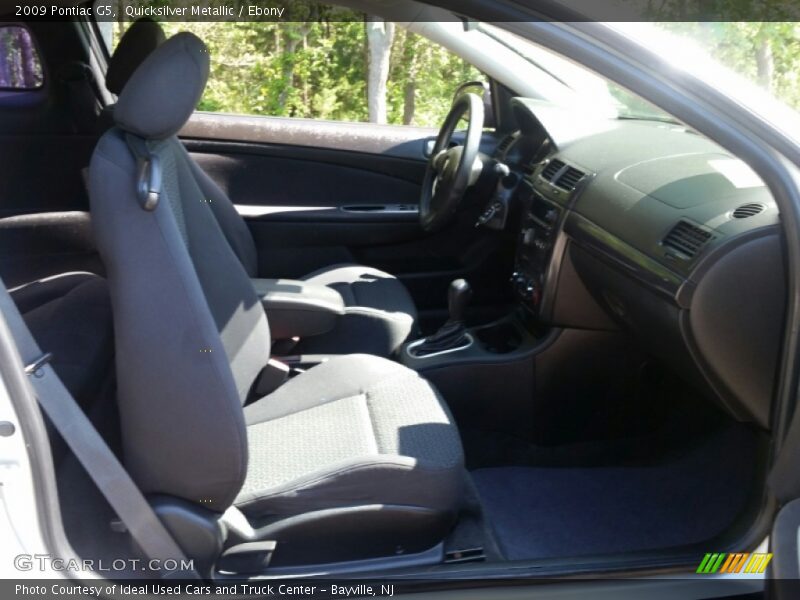 Quicksilver Metallic / Ebony 2009 Pontiac G5