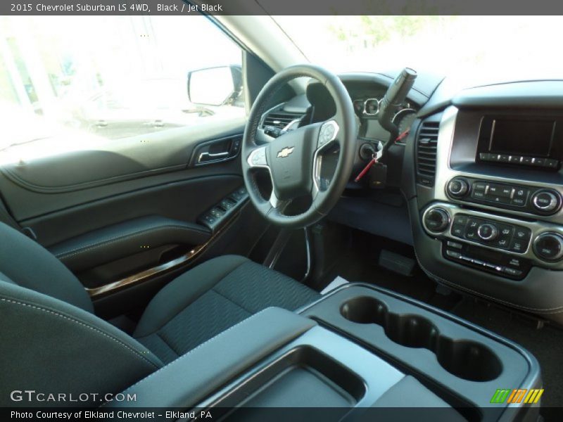 Black / Jet Black 2015 Chevrolet Suburban LS 4WD