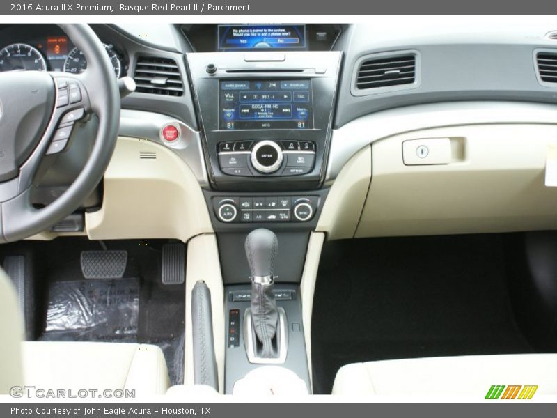 Basque Red Pearl II / Parchment 2016 Acura ILX Premium
