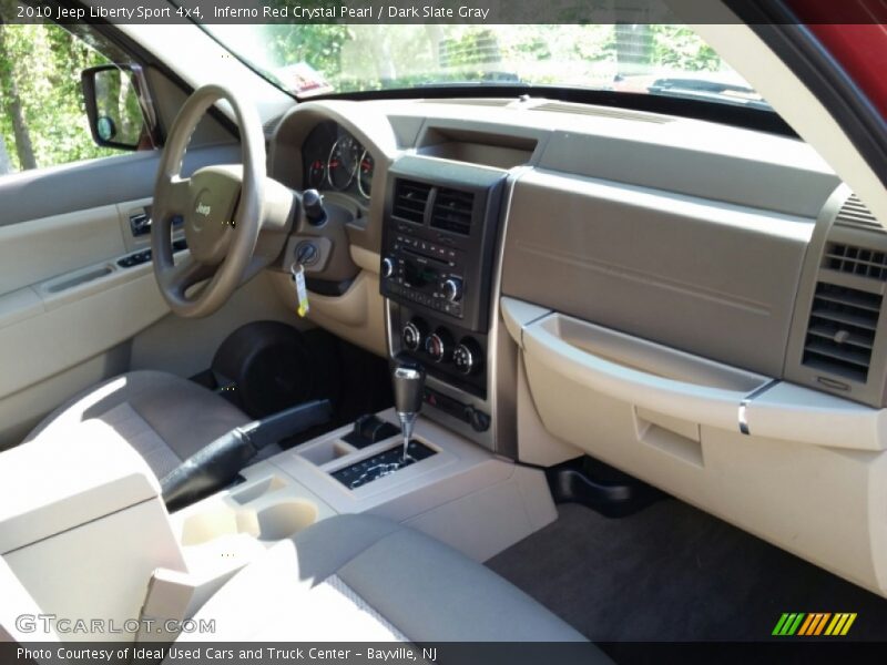 Inferno Red Crystal Pearl / Dark Slate Gray 2010 Jeep Liberty Sport 4x4