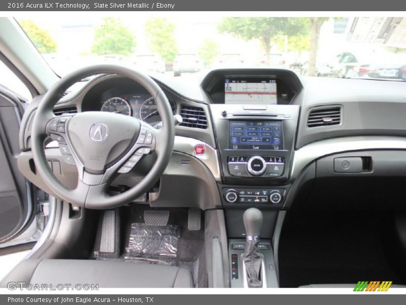 Slate Silver Metallic / Ebony 2016 Acura ILX Technology