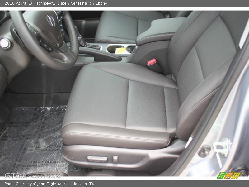 Slate Silver Metallic / Ebony 2016 Acura ILX Technology