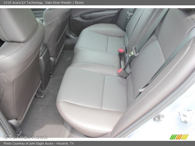 Slate Silver Metallic / Ebony 2016 Acura ILX Technology