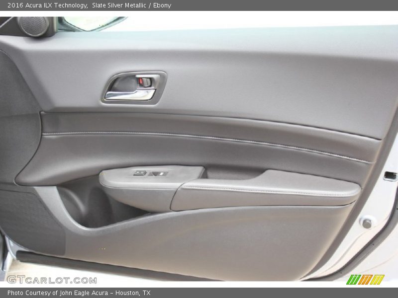 Slate Silver Metallic / Ebony 2016 Acura ILX Technology