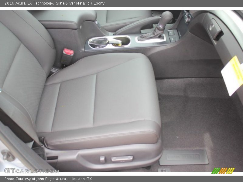 Slate Silver Metallic / Ebony 2016 Acura ILX Technology