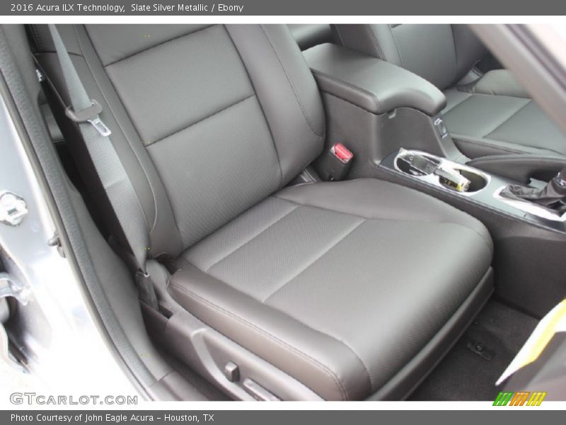 Slate Silver Metallic / Ebony 2016 Acura ILX Technology