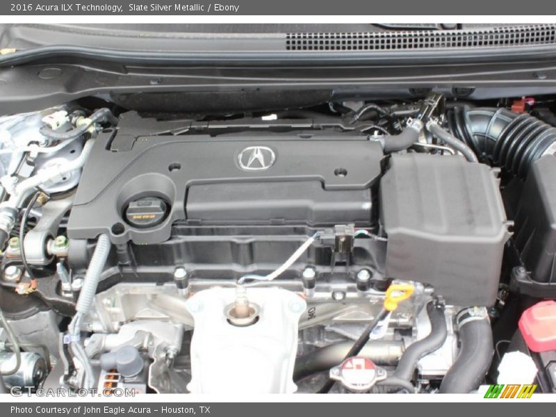 Slate Silver Metallic / Ebony 2016 Acura ILX Technology