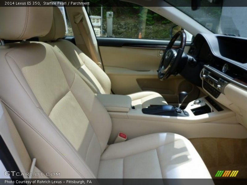 Starfire Pearl / Parchment 2014 Lexus ES 350