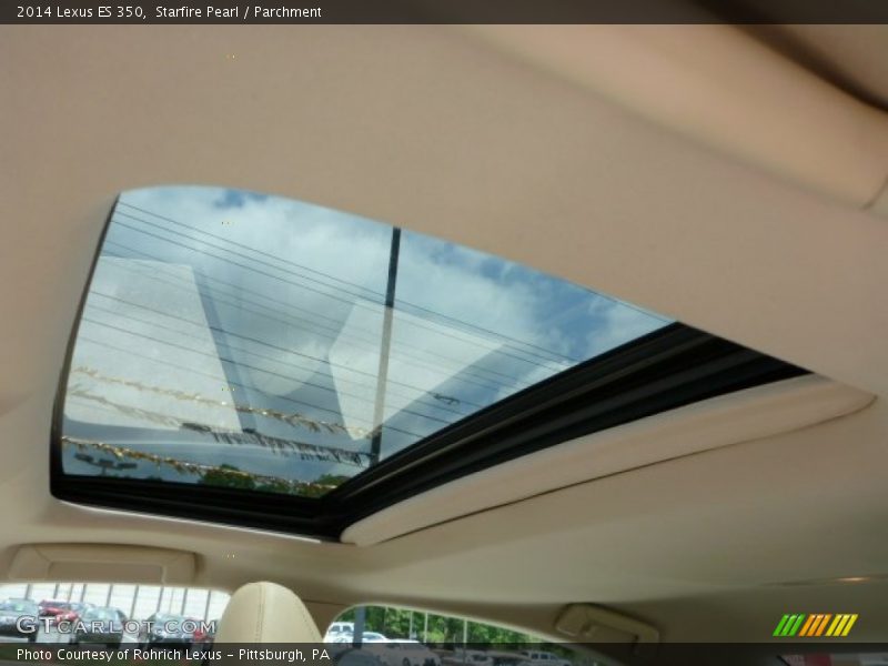 Starfire Pearl / Parchment 2014 Lexus ES 350