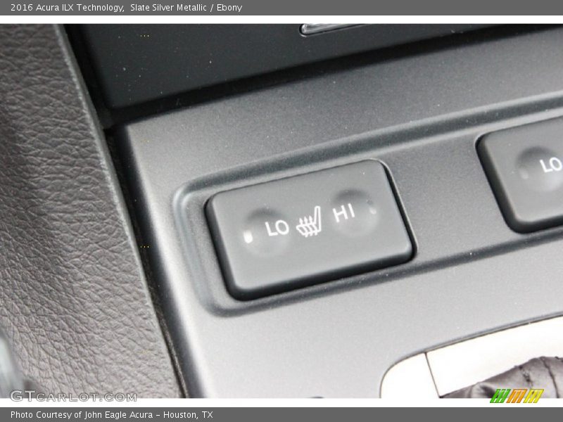 Slate Silver Metallic / Ebony 2016 Acura ILX Technology
