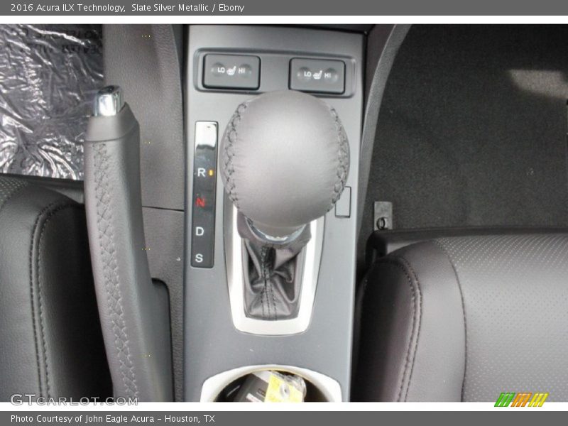Slate Silver Metallic / Ebony 2016 Acura ILX Technology