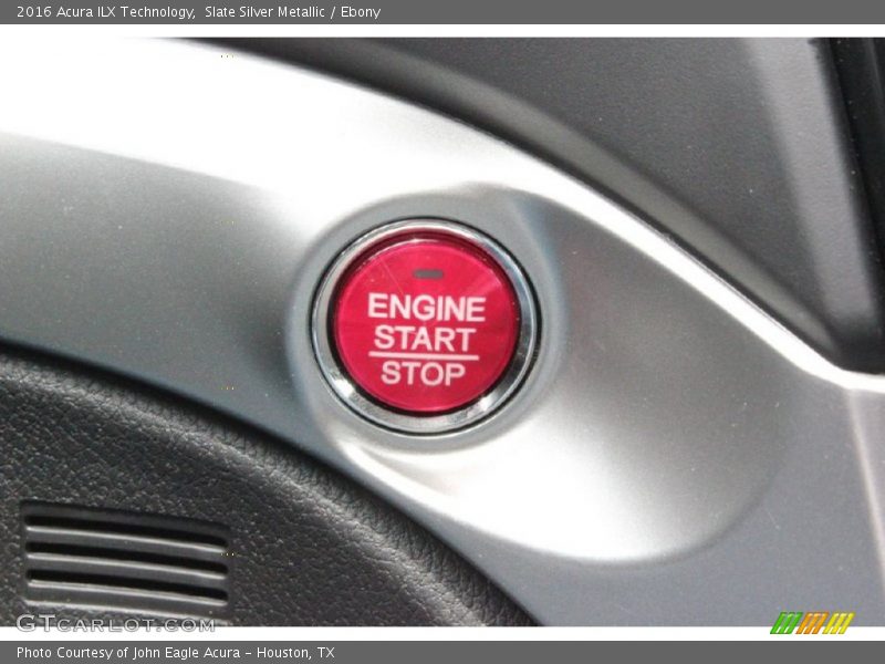 Slate Silver Metallic / Ebony 2016 Acura ILX Technology