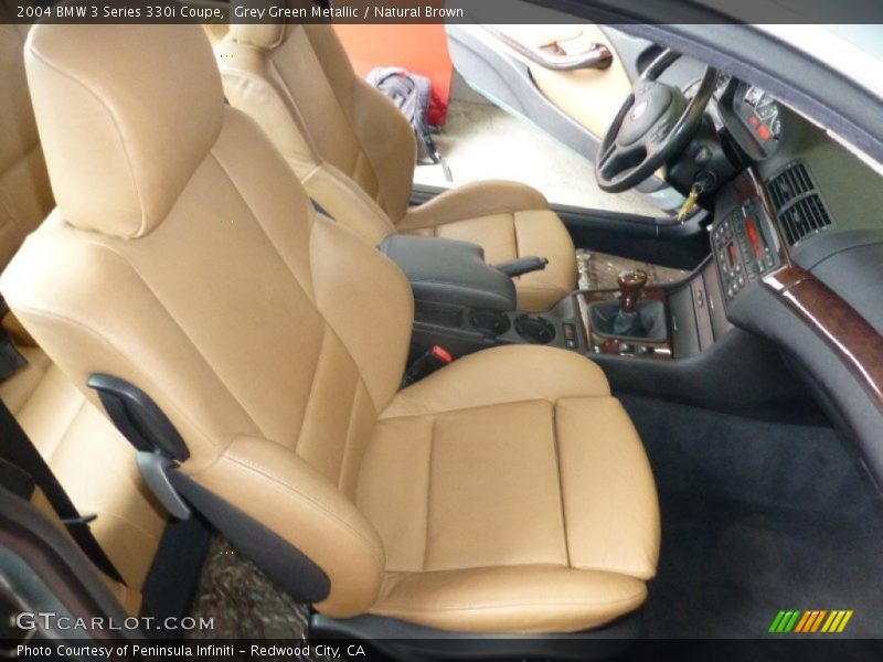 Front Seat of 2004 3 Series 330i Coupe