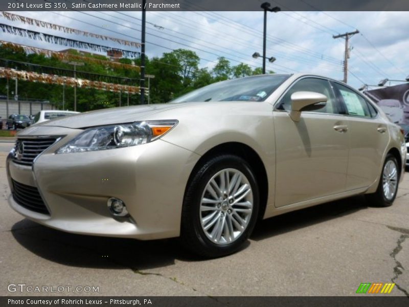Satin Cashmere Metallic / Parchment 2014 Lexus ES 350