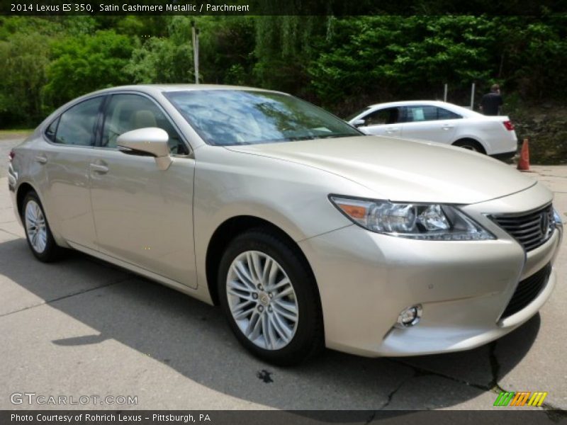 Satin Cashmere Metallic / Parchment 2014 Lexus ES 350