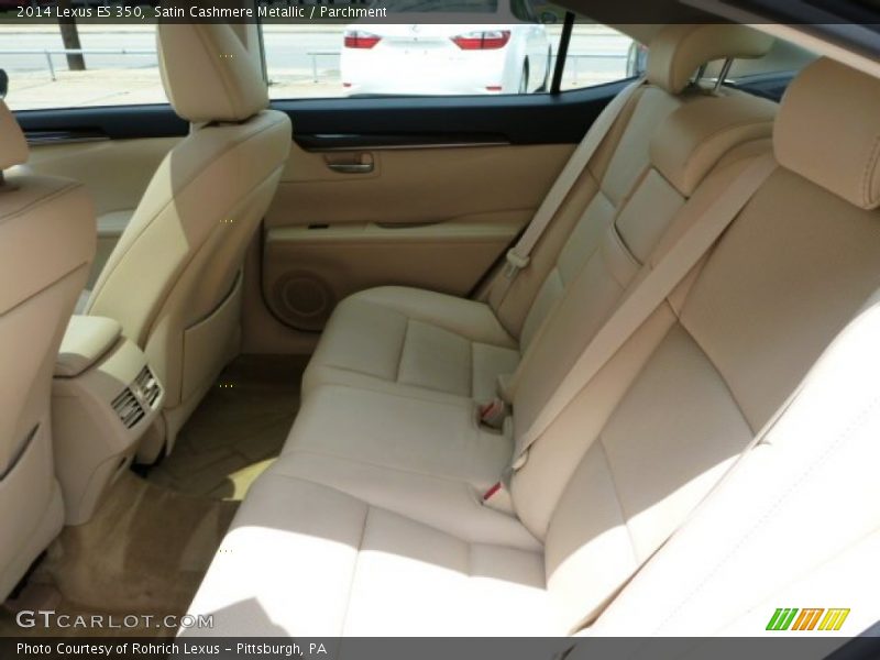 Satin Cashmere Metallic / Parchment 2014 Lexus ES 350