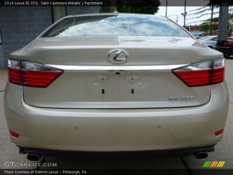 Satin Cashmere Metallic / Parchment 2014 Lexus ES 350
