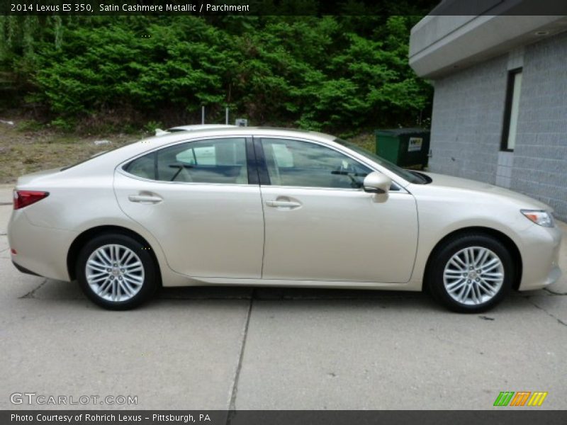 Satin Cashmere Metallic / Parchment 2014 Lexus ES 350