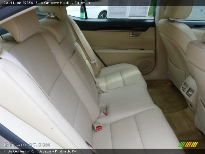 Satin Cashmere Metallic / Parchment 2014 Lexus ES 350