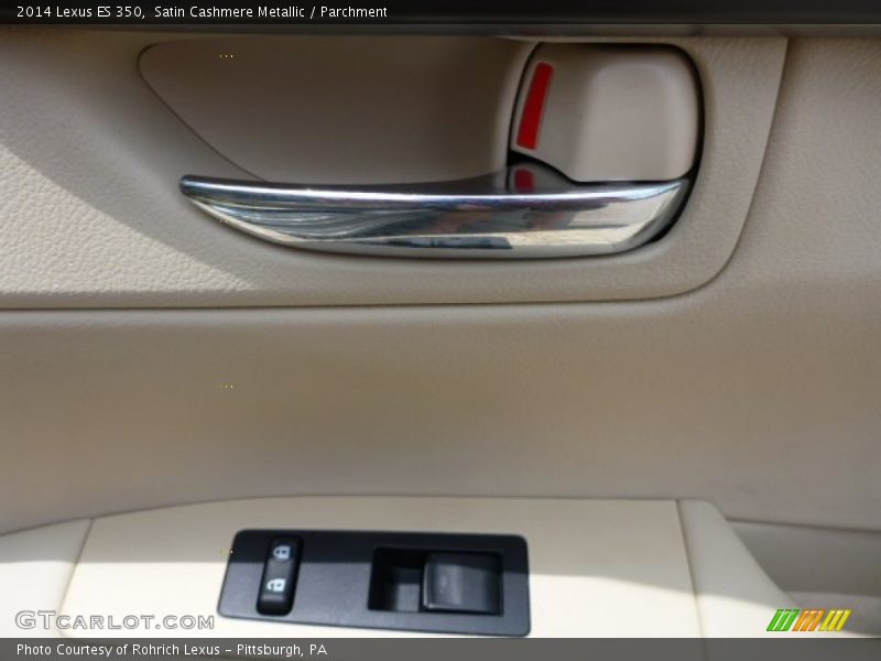 Satin Cashmere Metallic / Parchment 2014 Lexus ES 350