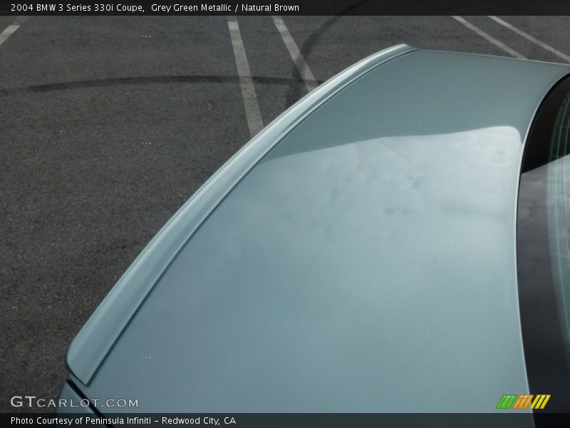 Grey Green Metallic / Natural Brown 2004 BMW 3 Series 330i Coupe